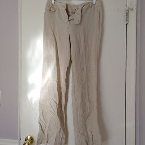 Women's linen dress pants